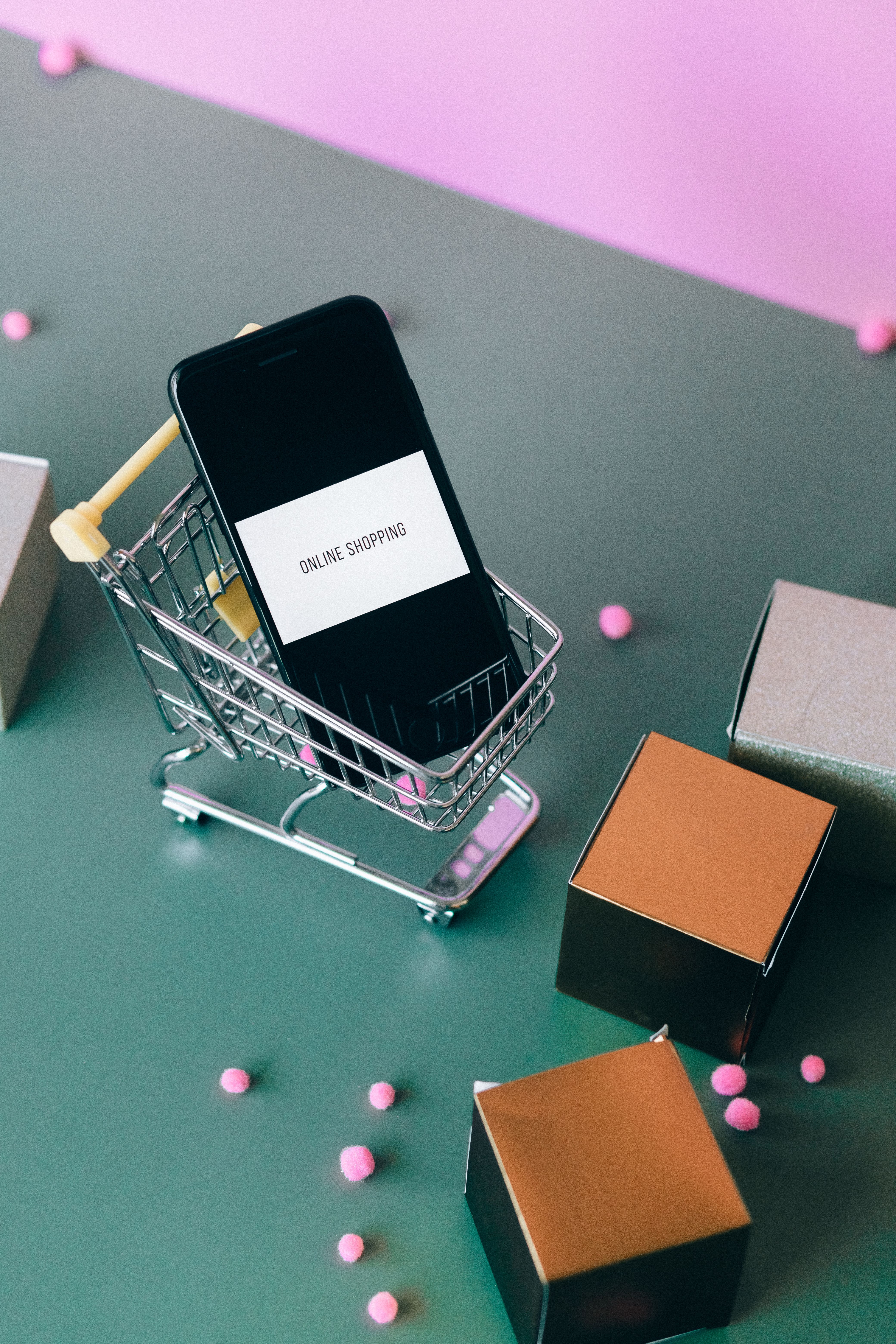 Carrito de compras online con paquetes